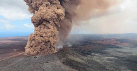 Hawaii Kilauea volcano