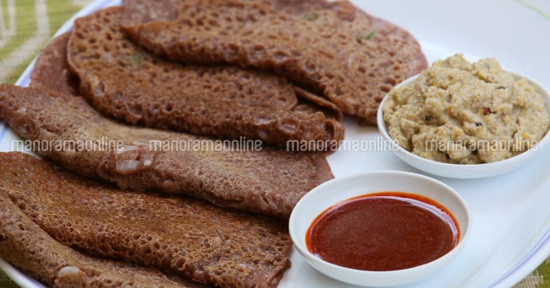 Ragi Wheat Dosa Ragi Wheat Dosa