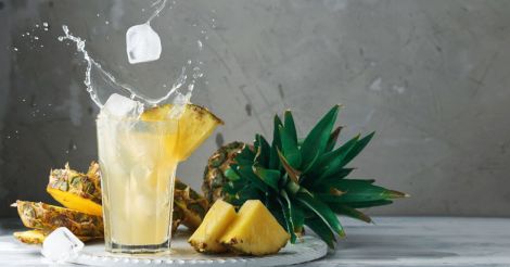 Pineapple-and-ice