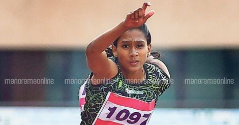 aparna-gold-national-junior-athletics-meet