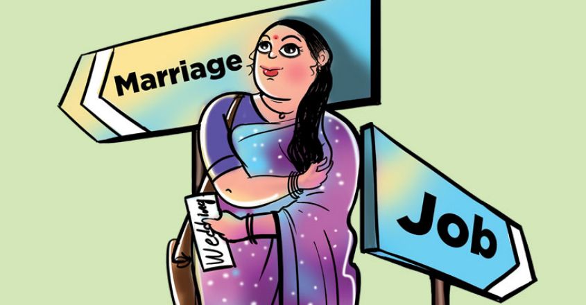 kerala-women-resign-job-after-marriage kerala-women-resign-job-after-marriage