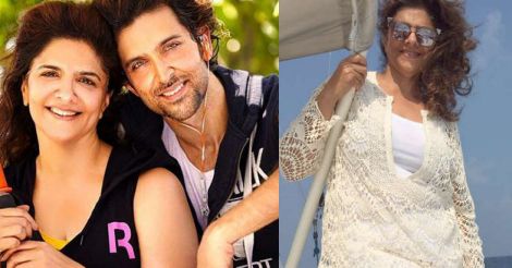 Hrithik Roshan with mother