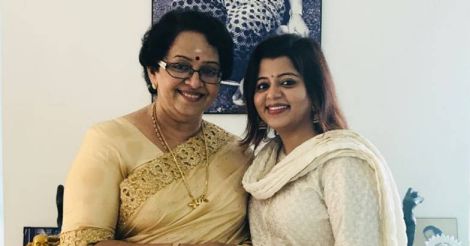Mallika with Supriya