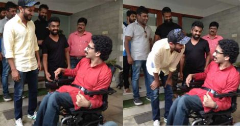 dulquer-salmaan-helps-praveen-new-self-drive-wheelchair