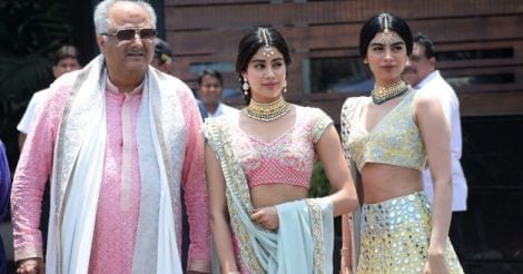 Boney Kapoor, Jhanvi Kapoor