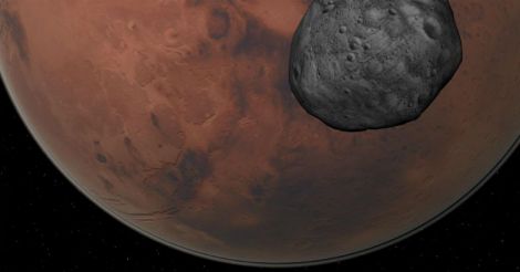 Phobos-and-Mars Phobos-and-Mars