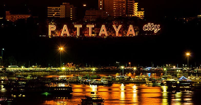 Pattaya City Thailand, Night Light Pattaya City Thailand, Night Light