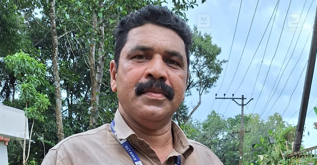 Lineman dies after electrocution during maintenance at Kuravilangad