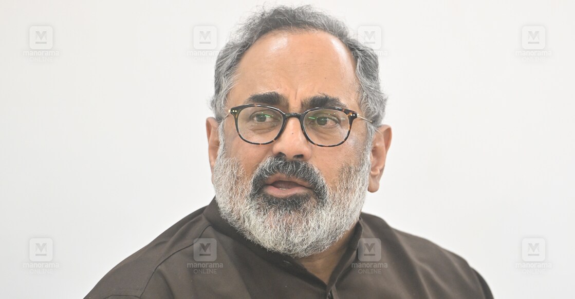 രാജീവ് ചന്ദ്രശേഖർ (File Photo: JOSEKUTTY PANACKAL / MANORAMA)