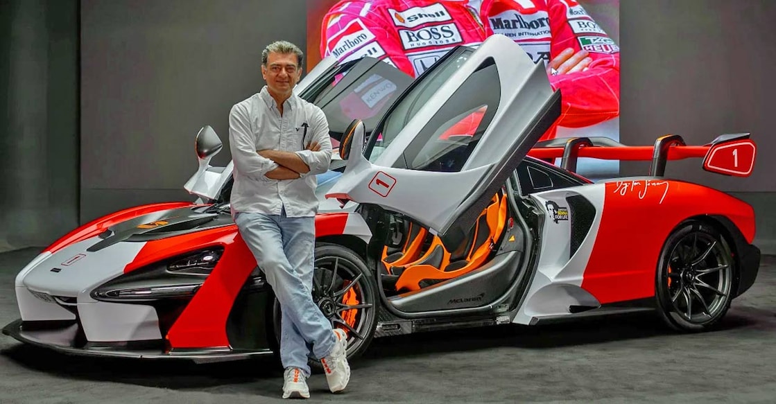 ajith-mclaren-senna Image Source: Ajith Kumar Racing Team | Instagram