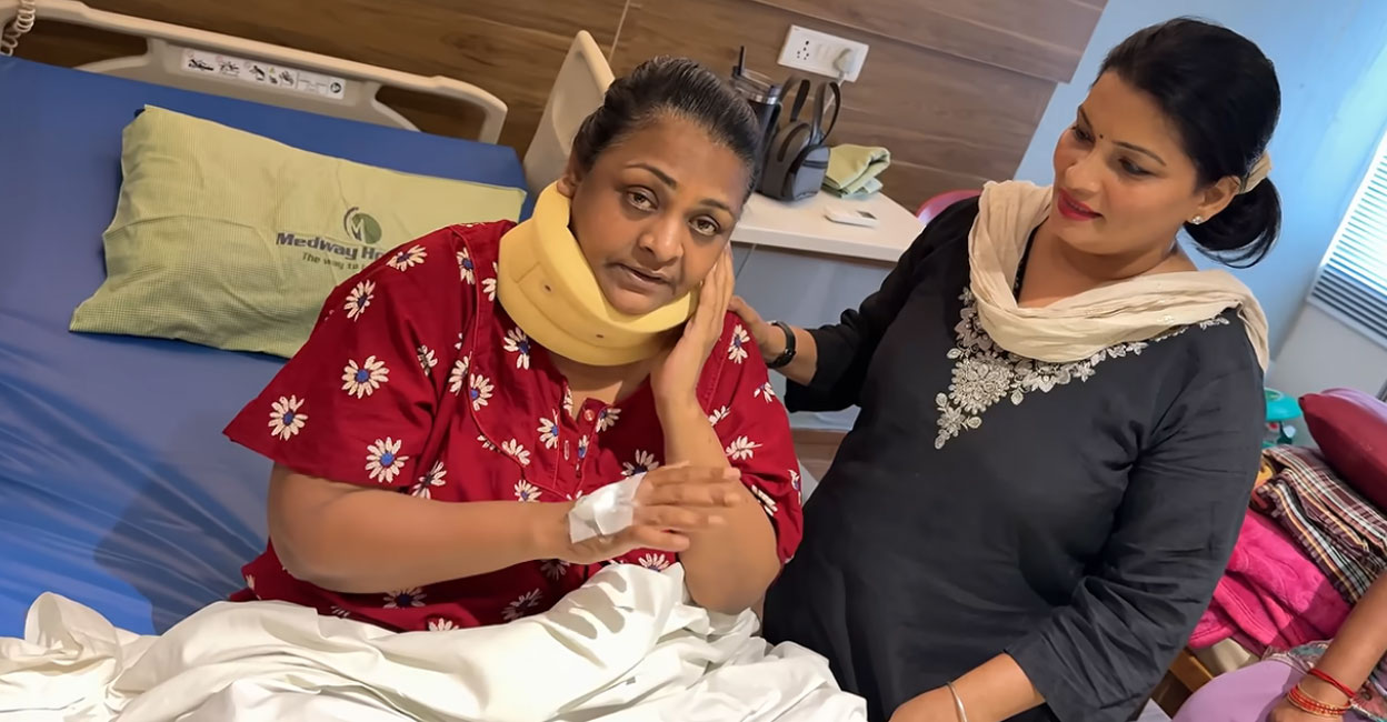 അമിത ഫോൺ ഉപയോഗം; നടി ഷക്കീലയ്ക്ക് കഴുത്തിൽ ശസ്ത്രക്രിയ