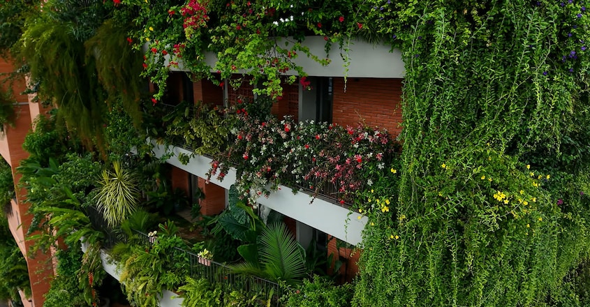 A 14-storey green oasis in the heart of Kochi | Kerala Stories | Onmanorama