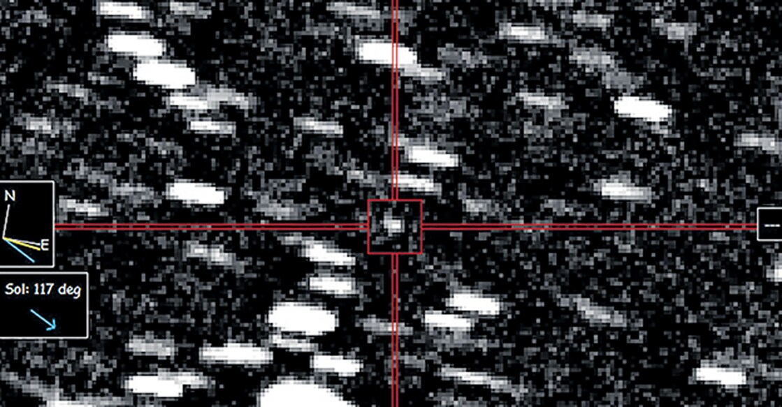 nasa-discovers-interstellar-object-3i-atlas അറ്റ്ലസ് ടെലിസ്കോപ്പിൽ പതിഞ്ഞ വാൽനക്ഷത്തിന്റെ ദൃശ്യം.