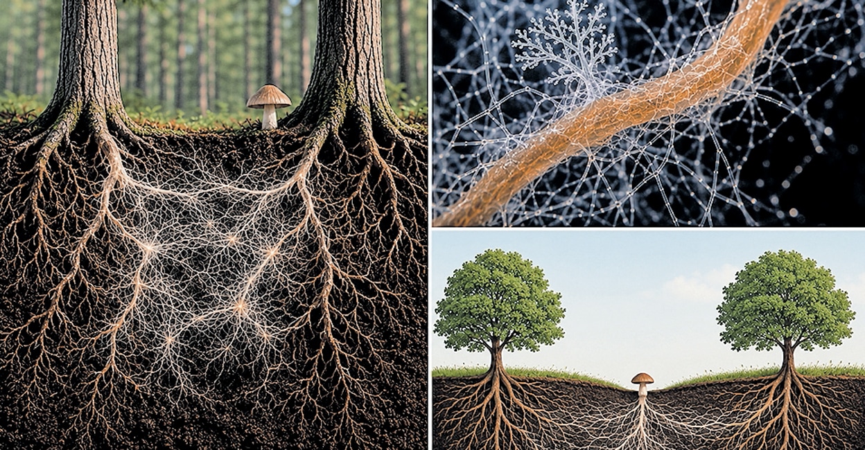 Tree Roots Communication മരങ്ങളുടെ ഇന്റർനെറ്റ് - Wood Wide Web | Fungal Network | Plant ...