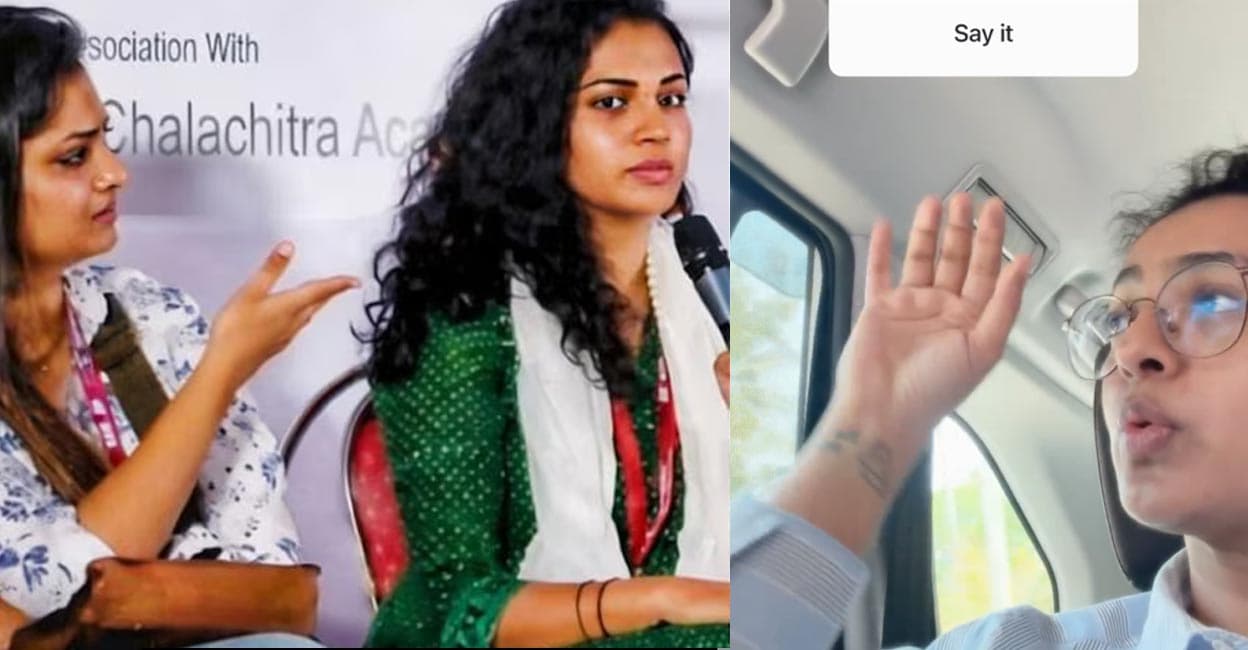 ‘സേ ഇറ്റ്’ എന്ന് ചോദ്യം; മുഖമടച്ച്, നടുവിരൽ മറുപടിയുമായി പാർവതി ...