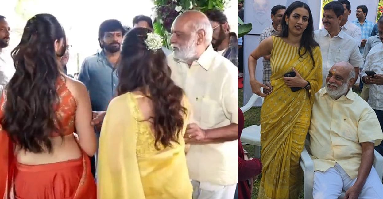 കീർത്തിയെയും കൃതിയെയും അനുവാദമില്ലാതെ സ്പർശിച്ചു, ഈ െപരുമാറ്റം ...