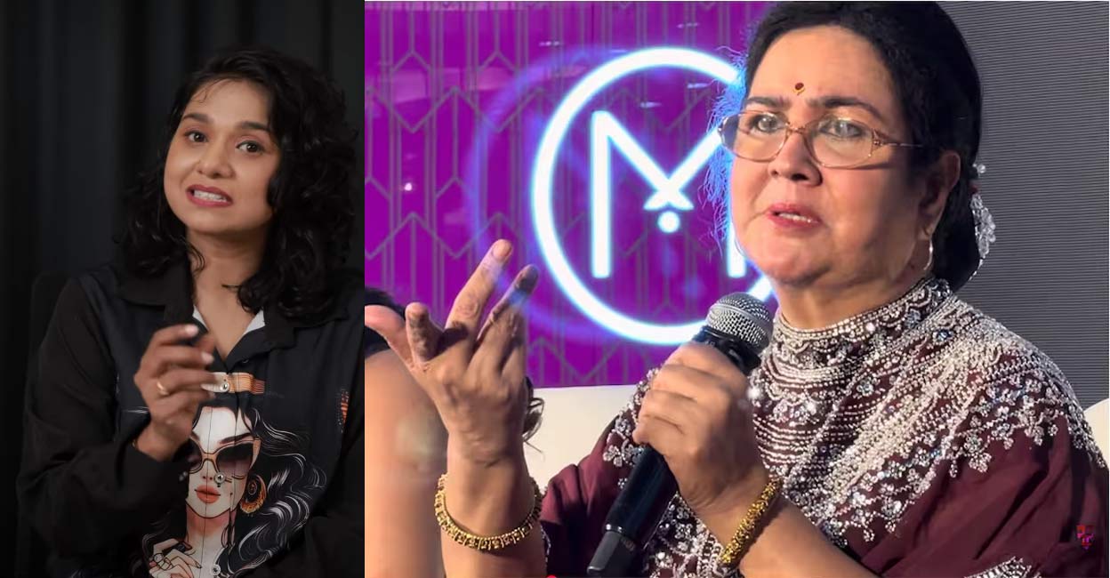 Anchor Daksha Raveendranath responds to Urvashi’s remarks over English hosting at ‘Aasha’ event