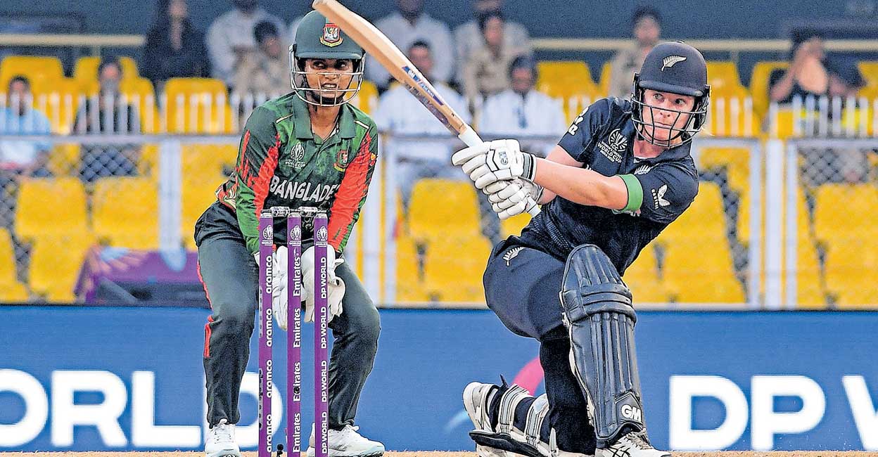 കിവി ക്വീൻസ്: വനിതാ ലോകകപ്പിൽ ന്യൂസീലൻഡിന് 100 റൺസ് ജയം