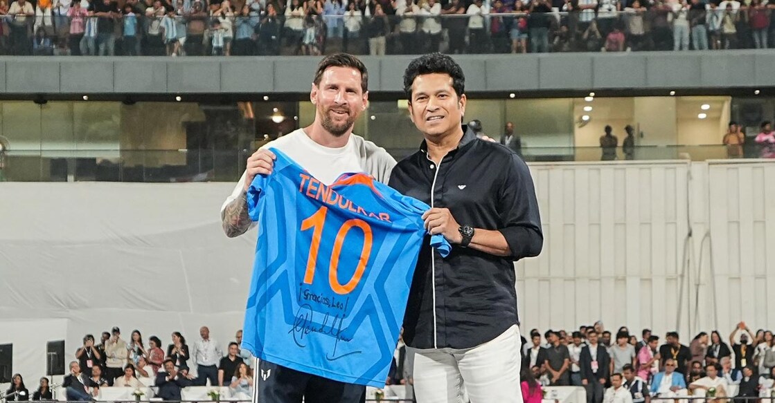 മെസ്സിയും സച്ചിനും