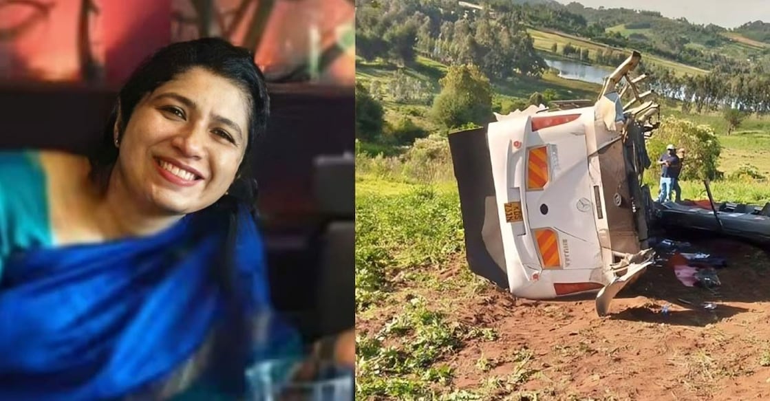 geetha-shaji-kenya-accident ഗീത ഷാജി, കെനിയയിൽ അപകടത്തിൽപ്പെട്ട ബസ് (Photo Special Arrangement)