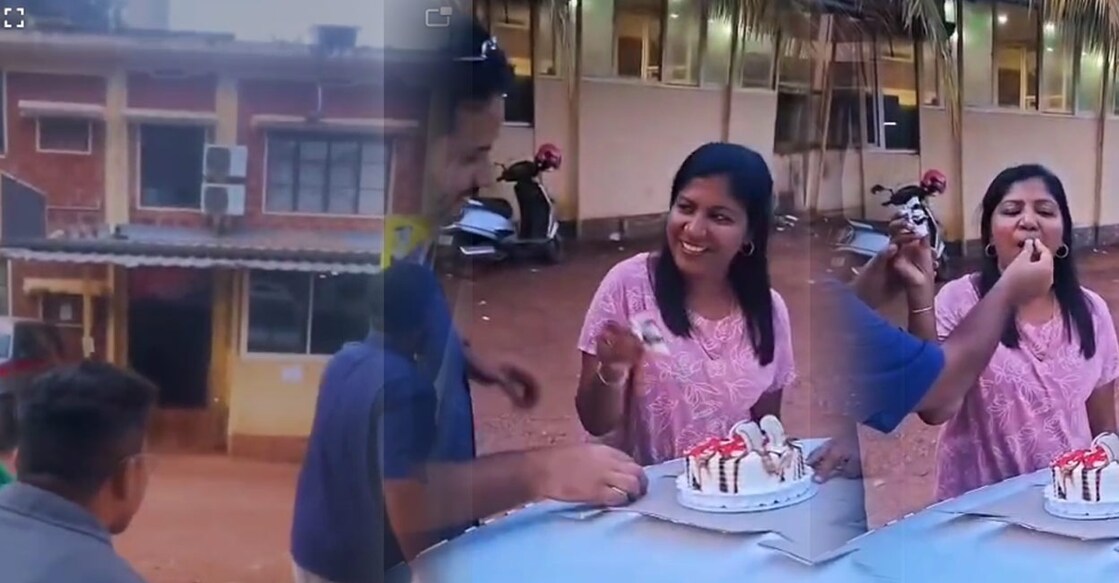 പോലീസുകാരെന്ന വ്യാജേന ക്യാംപിനകത്ത് കയറി; യുവതിയെ വിളിച്ചുവരുത്തി പിറന്നാളാഘോഷം; കേസെടുത്ത് പോലീസിന്റെ ‘സർപ്രൈസ്’