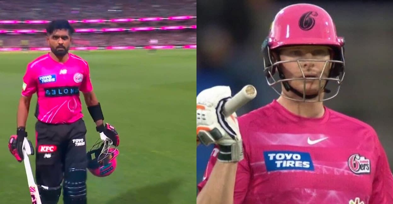 സ്ട്രൈക്ക് മാറില്ല, അടുത്ത ഓവറിൽ നാല് സിക്സുകൾ തൂക്കി സ്മിത്ത്, നാണക്കേടിലായി ബാബർ, രോഷ പ്രകടനം– വിഡിയോ