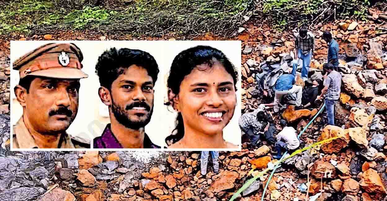 30 അടി താഴ്ചയിൽ യുവാവ്; മുണ്ട് കിടക്കയാക്കി രക്ഷാപ്രവർത്തനം, ജീവൻ കരകയറ്റി മൂവർ സംഘം