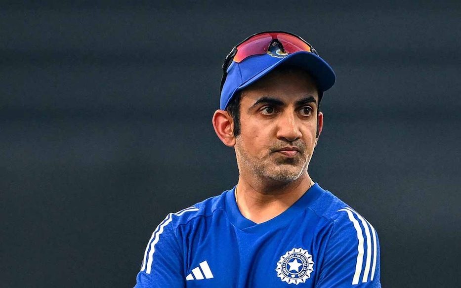 India's caput  manager  Gautam Gambhir is pictured earlier  the commencement  of the Asia Cup 2025 Twenty20 planetary   cricket lucifer  betwixt  India and Oman astatine  the Sheikh Zayed Cricket Stadium successful  Abu Dhabi connected  September 19, 2025. (Photo by Sajjad HUSSAIN / AFP)