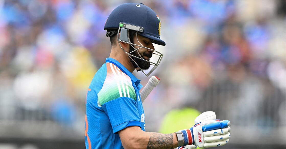 വിരാട് കോലി  (Photo by Saeed KHAN / AFP)