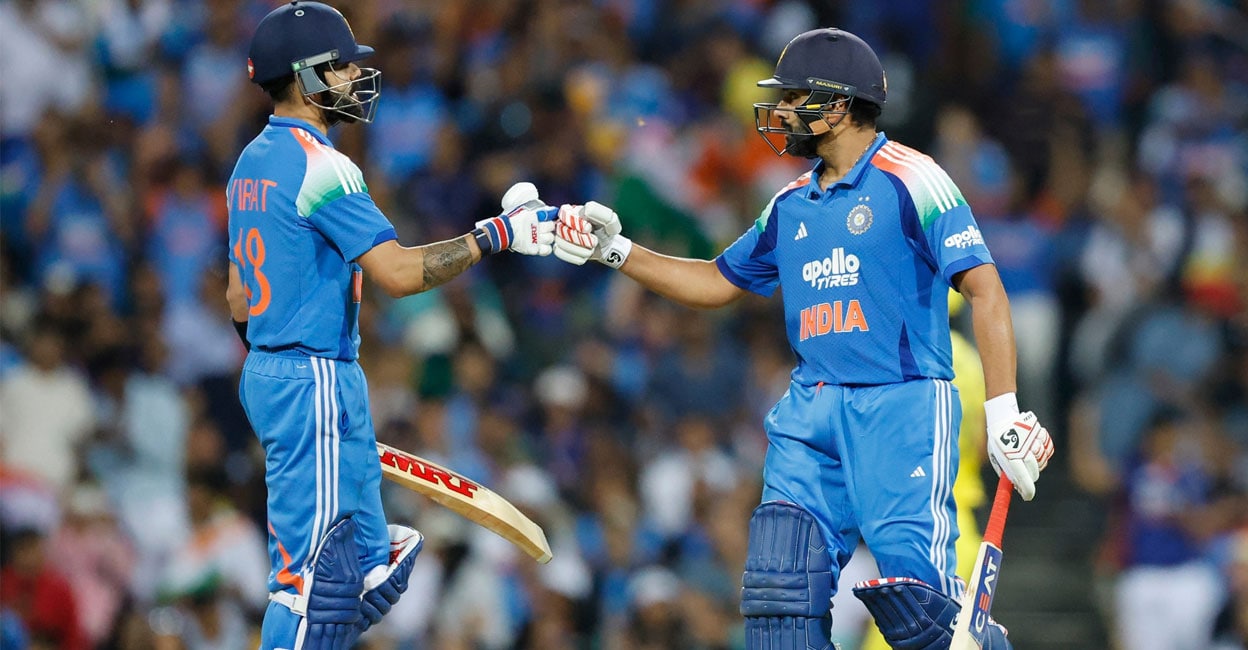 ആരാധകരെ ശാന്തരാകുവിൻ.. നമ്മുടെ രോ–കോ എങ്ങും പോയിട്ടില്ല! ‘ഹിറ്റ്’ ബോയ്സ് പതിവു തെറ്റിച്ചില്ല; പിറന്ന റെക്കോർഡുകൾ ഇവ