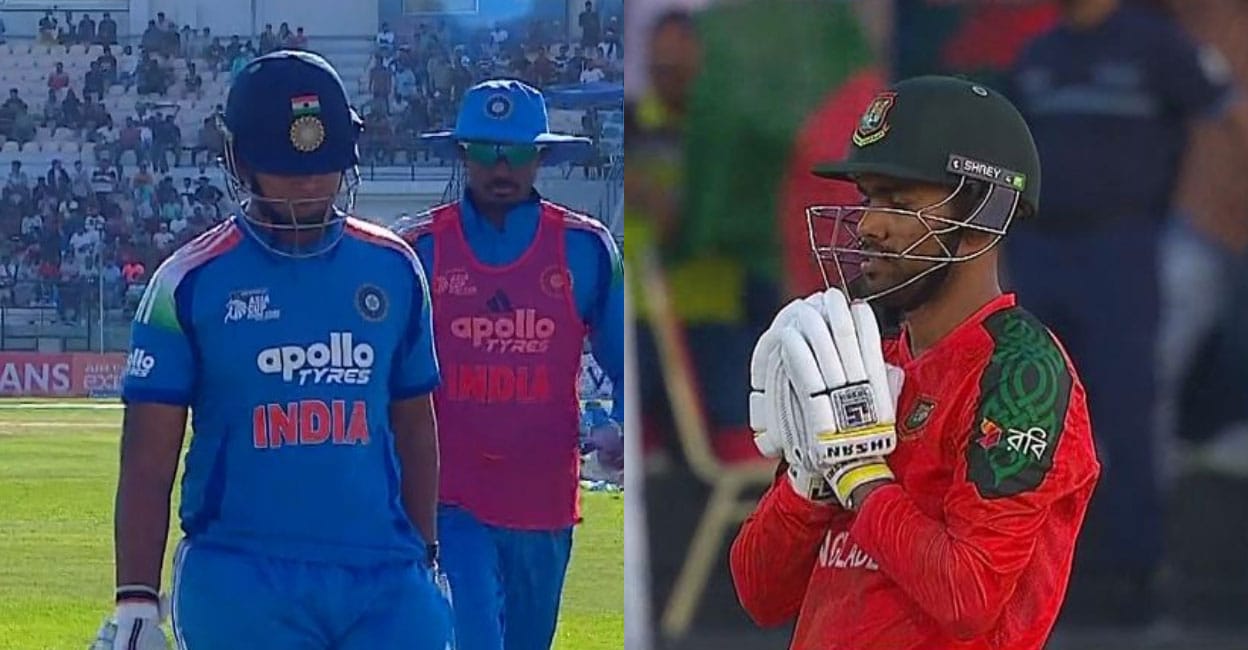 അവസാന പന്തിൽ ഒപ്പത്തിനൊപ്പം, സൂപ്പർ ഓവറിൽ തൊട്ടതെല്ലാം പിഴച്ചു; ഏഷ്യാകപ്പിൽ ബംഗ്ലദേശിനോട് തോറ്റ് ഇന്ത്യ പുറത്ത്