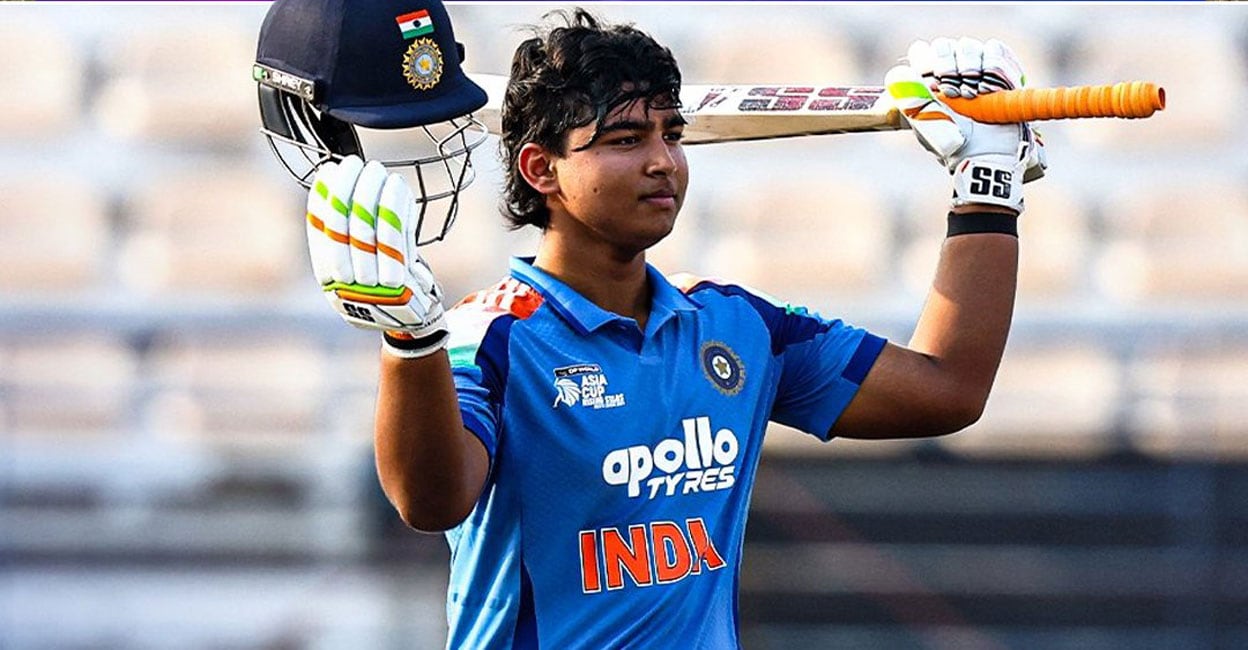 ബംഗ്ലദേശിനെതിരെയും ബാറ്റിങ് വെടിക്കെട്ട്, റൺവേട്ടയിൽ പാക്കിസ്ഥാൻ താരത്തെ പിന്തള്ളി വൈഭവ് ഒന്നാമത്