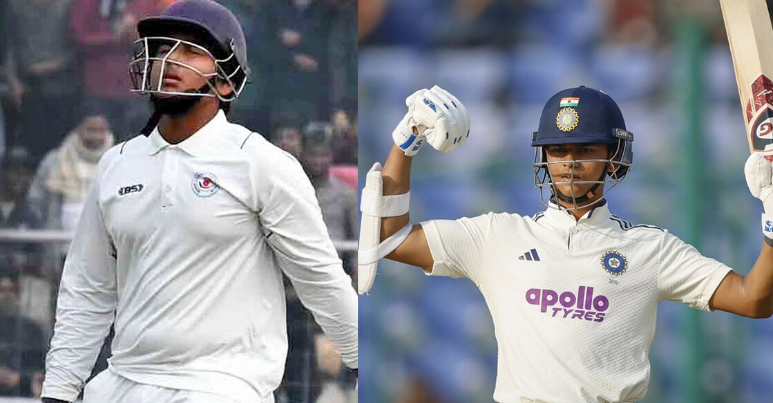 വൈഭവ് സൂര്യവംശി (X/OneCricketApp), യശ്വസി ജയ്‌സ്വാൾ (X/@CricCrazyJohns)