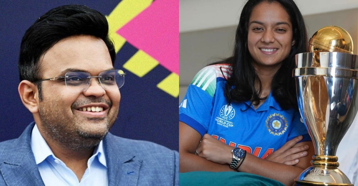 സെമിയും ഫൈനലും കളിച്ചില്ല, പരുക്കേറ്റു പുറത്തായ പ്രതിക റാവലിനും ലോകകപ്പ് മെഡൽ; ഇടപെട്ടത് ജയ് ഷാ