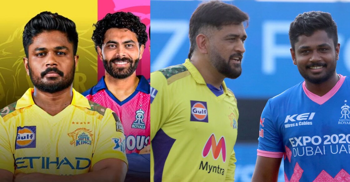 X/sportskeedacricket), എം.എസ്.ധോണിയും സഞ്ജു സാംസണും (X/BCCI)