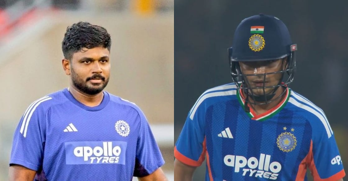 സഞ്ജു സാംസൺ, ശുഭ്മൻ ഗിൽ. 