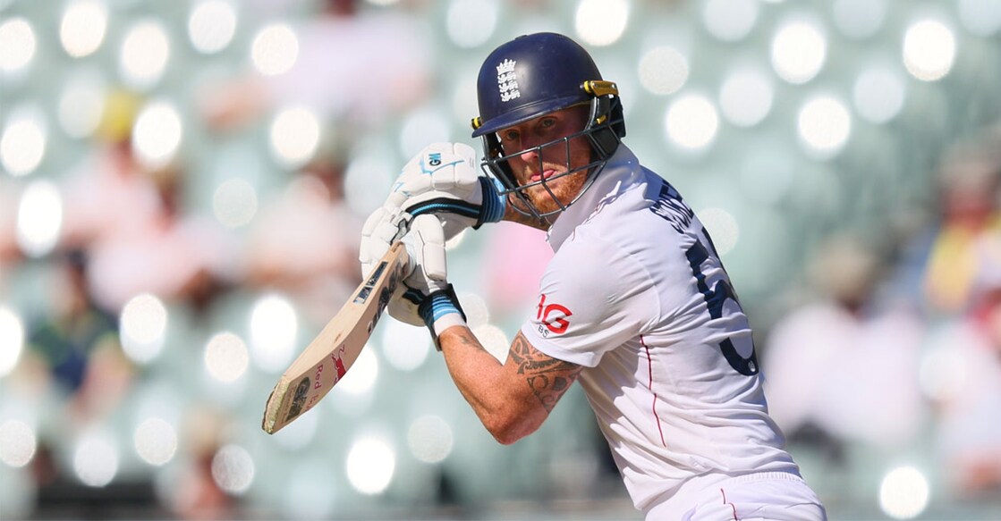 ആഷസ് പരമ്പരയിൽ മൂന്നാം ടെസ്റ്റിൽ ഓസ്ട്രേലിയയ്ക്കെതിരെ ഇംഗ്ലണ്ട് ക്യാപ്റ്റൻ ബെൻ സ്റ്റോ‌ക്‌സിന്റെ ബാറ്റിങ്. AP/PTI