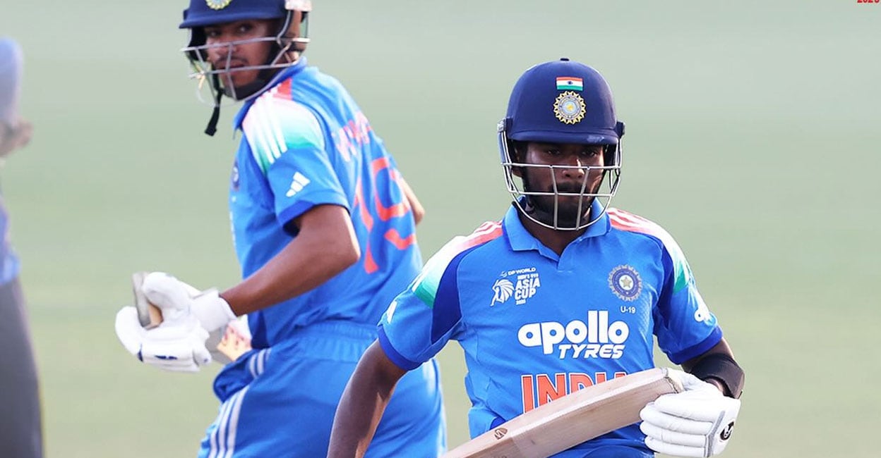 ആരോൺ ‘ആരാ മോൻ’! മൂന്നാം ഫിഫ്റ്റിയുമായി മലയാളി താരം; ഏഷ്യാകപ്പിൽ വീണ്ടും ഇന്ത്യ– പാക്കിസ്ഥാൻ ഫൈനൽ