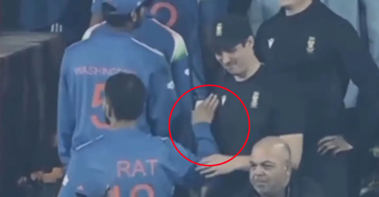 ദക്ഷിണാഫ്രിക്കൻ പരിശീലകനെ ഗൗനിക്കാതെ വിരാട് കോലി, ഹസ്തദാനം ഇല്ലാതെ കയറിപ്പോയി- വി‍ഡിയോ