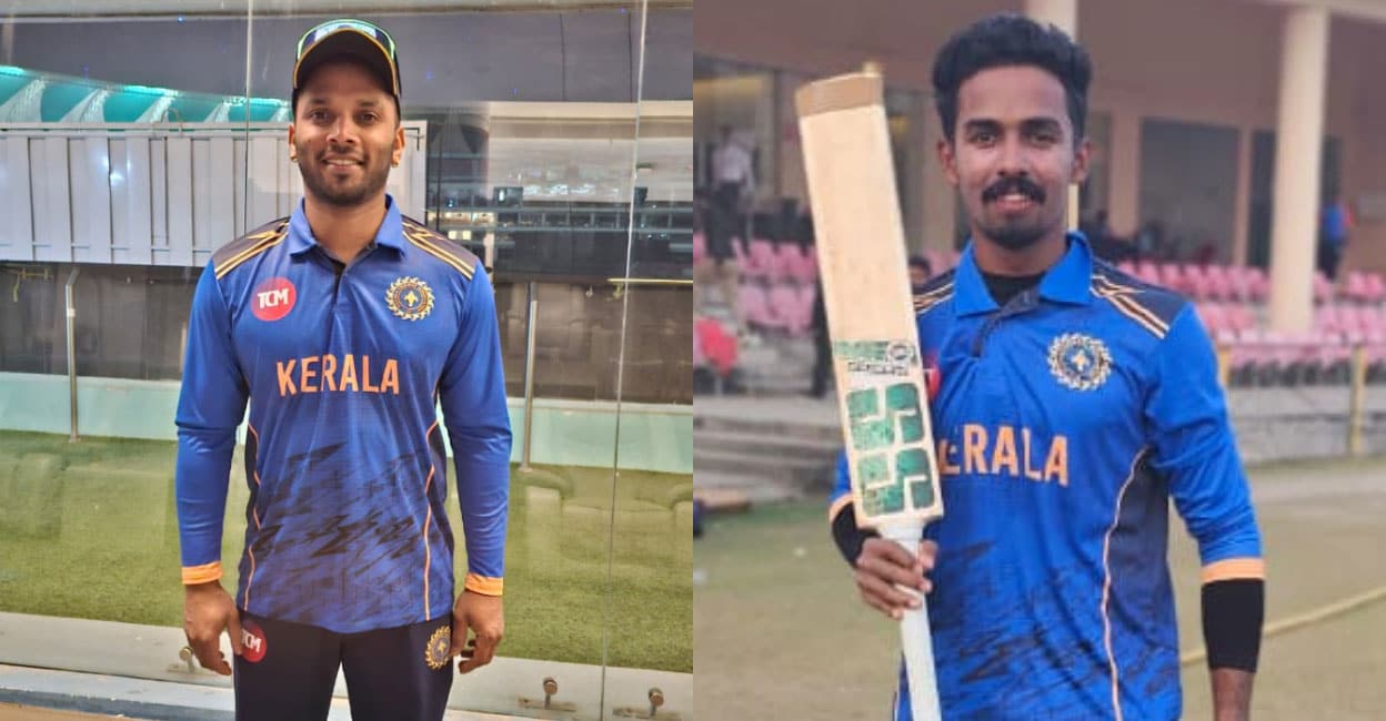 സഞ്ജു ഒരു റണ്ണെടുത്ത് പുറത്ത്, വിഷ്ണു വിനോദിനും രോഹൻ കുന്നുമ്മലിനും അർധ സെഞ്ചറി; കേരളത്തിനു തോല്‍വി