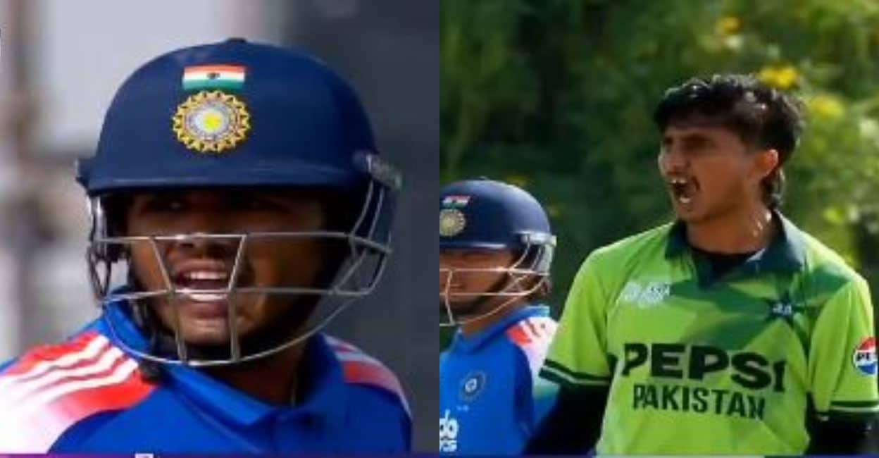 വീണ്ടും നിരാശപ്പെടുത്തി! ഇന്ത്യൻ ക്യാപ്റ്റനെ പ്രകോപിപ്പിച്ച് പാക്ക് പേസറുടെ ആഘോഷം, ഗ്രൗണ്ടിൽ വാക്കുതർക്കം- വിഡിയോ