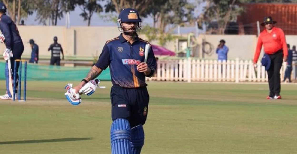 വീണ്ടും കോലി, വീണ്ടും ഡൽഹി;ലിസ്റ്റ് എ ക്രിക്കറ്റിൽ തുടർച്ചയായ ആറാം അർധ സെഞ്ചറി