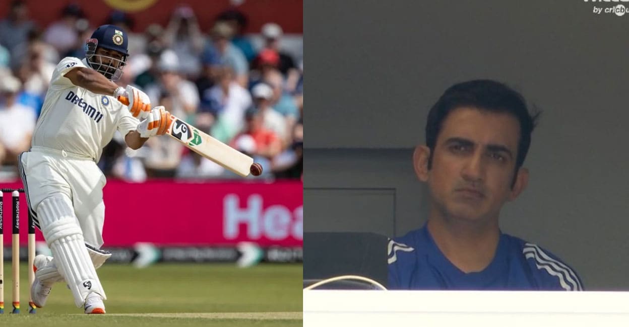 തകർത്തുകളിച്ച ഋഷഭ് പന്തിനോട് പ്രതിരോധിക്കാൻ പറഞ്ഞു, പുറത്താകാൻ കാരണം ഗൗതം ഗംഭീർ: ആരോപണവുമായി മുൻ ഇന്ത്യൻ താരം