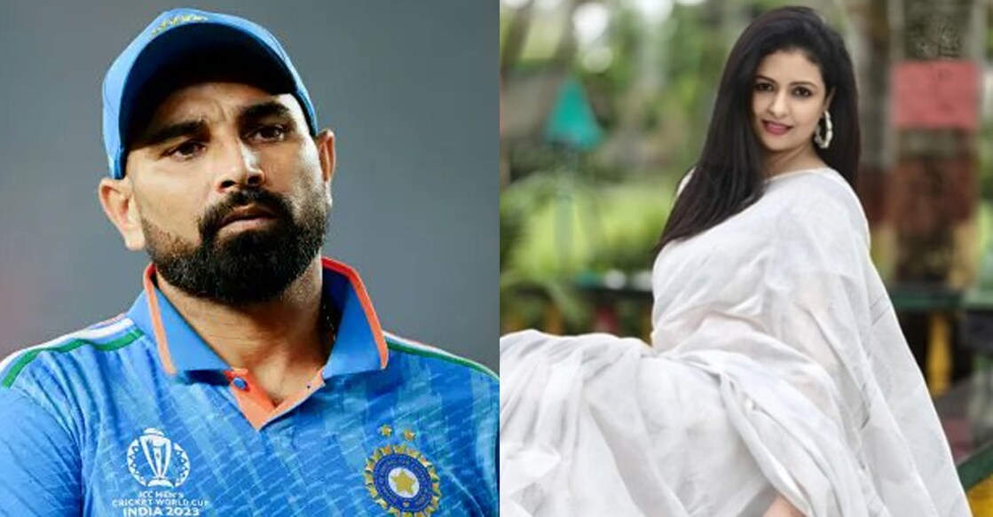  X/@BCCI), ഹസിൻ ജഹാൻ (www.instagram.com/hasinjahanofficial)