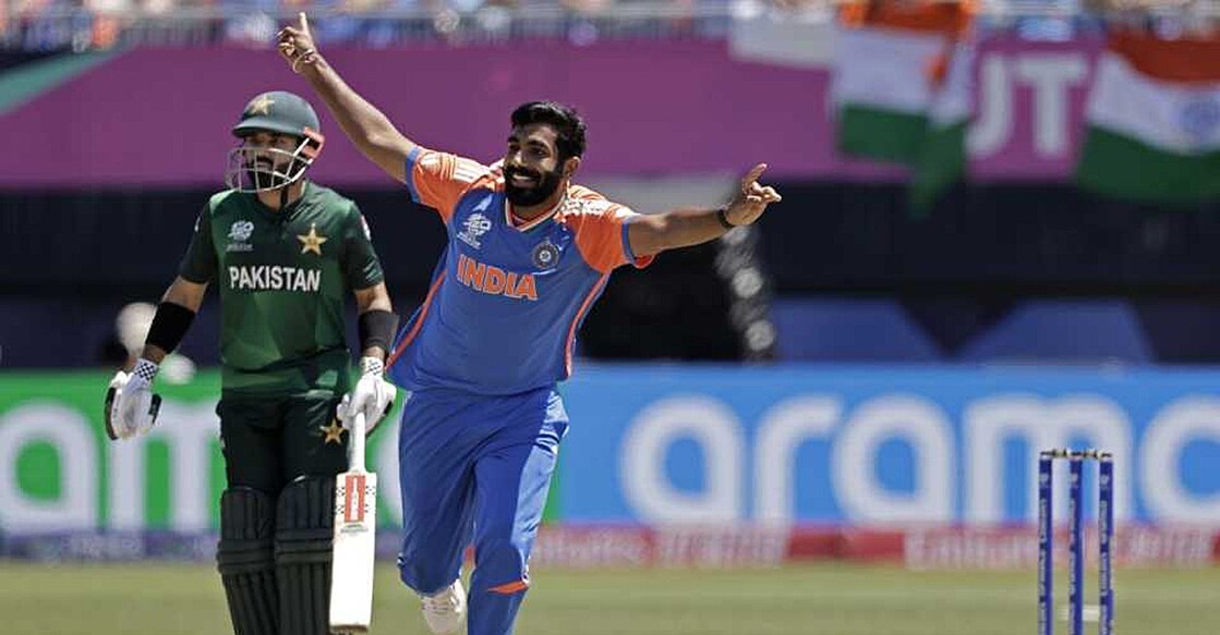 ഇന്ത്യ–പാക്കിസ്ഥാൻ മത്സരത്തിൽനിന്ന് (ഫയൽ ചിത്രം, X/@CricCrazyJohns)