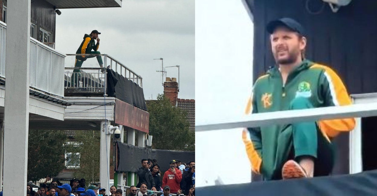 വെല്ലുവിളിച്ച് കുടുങ്ങി, ഇന്ത്യൻ താരങ്ങളുടെ ഇറങ്ങിപ്പോക്ക് കണ്ടു പകച്ച് അഫ്രീദി; പാക്ക് ക്യാപ്റ്റനെ ഭയമെന്ന് ആരാധകര്‍- വിഡിയോ