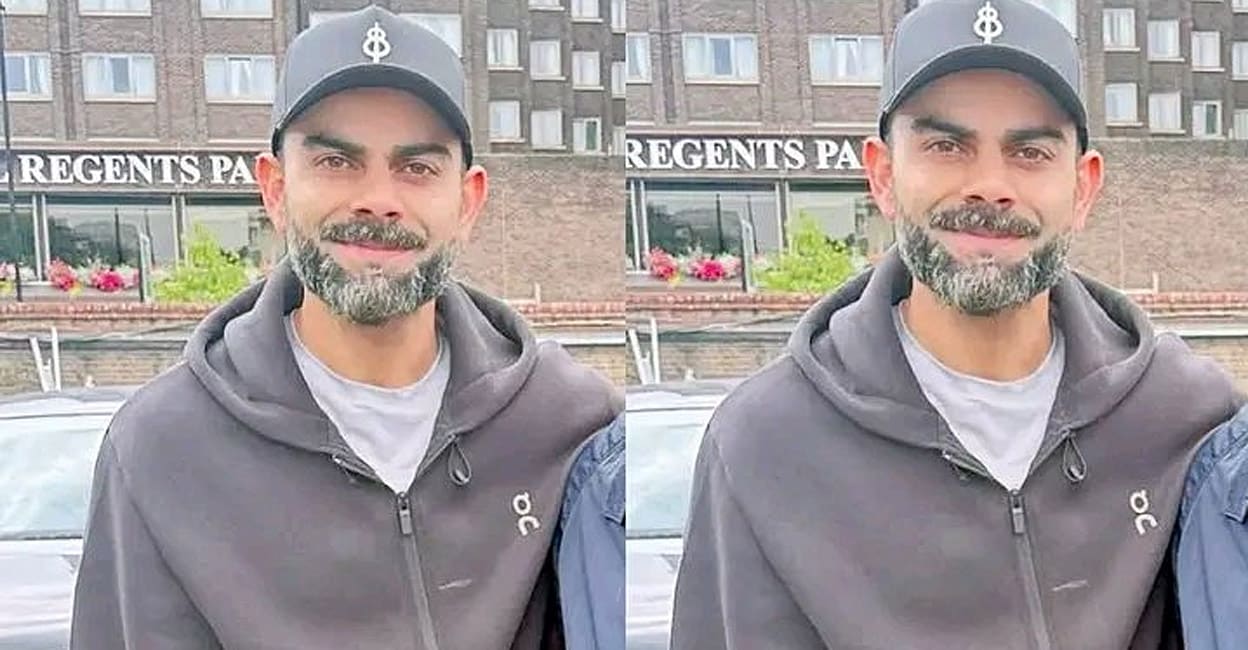 ‘നാലു ദിവസത്തിലൊരിക്കൽ താടി കറുപ്പിക്കണം’ എന്ന് കോലി പറഞ്ഞത് വെറുതെയല്ല; ഏറ്റവും പുതിയ ചിത്രം പുറത്ത്, ഇതാ ‘നരച്ച’ കോലി!