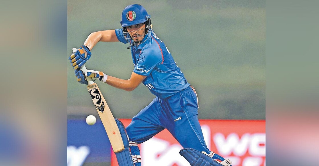 
അഫ്ഗാൻ താരം സിദ്ധിഖുല്ല അടലിന്റെ ബാറ്റിങ്