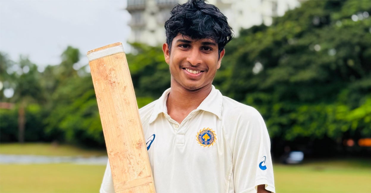 ഇന്റർ സോൺ മത്സരം: ട്രിപ്പിൾ സെഞ്ചറിയുമായി തിളങ്ങി പി.കാർത്തിക്; എസ്. എസ്. ഷാരോണിന് ഡബിൾ സെഞ്ചറി