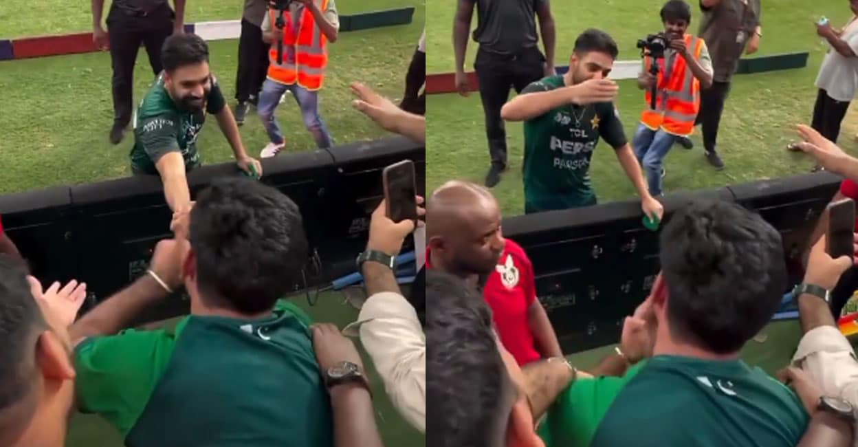 ‘ഇന്ത്യയെ വെറുതെ വിടരുത്, പ്രതികാരം ചെയ്യണം’: വൈകാരികമായി പാക്ക് ആരാധകൻ, ഫ്ലയിങ് കിസ് നൽകി റൗഫ്– വിഡിയോ